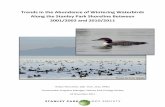 Trends in the abundance of wintering waterbirds along …stanleyparkecology.ca/wp-content/.../02/...Trend-Report-6-Dec-2011.pdf · Trends in the abundance of wintering waterbirds