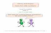 Henry and Poppy have fun with numbers Year 5 maths … ·  see  Year 5-1 Page - 1 Year 5 maths part 1 (for 9-10 year …