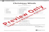 CONCERT BAND Grade 3 Christmas Winds - Alfred … · This medley for concert band includes five of these instantly recognizable tunes ... Christmas Winds may also be used to accompany