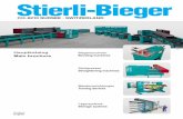 V 3.0 Hauptkatalog Main brochure - Stierli-Bieger AG · Our customer base includes companies in metal processing and steel ... with state of the art design ... 450 mm 0-550 mm 0-550