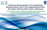 Advanced Development of Ecohydrology …ecohydrology-ihp.org/demosites/resources/arquivos/... · Advanced Development of Ecohydrology Demonstration Site in the Saguling Reservoir,