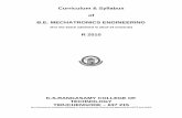 Curriculum & Syllabus of B.E. MECHATRONICS …ksrct.ac.in/admin/file_manager/source/academic/curriculum/BE_MCT_R... · Curriculum & Syllabus of B.E. MECHATRONICS ENGINEERING (For