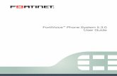 FortiVoice Phone System 5.3.0 User Guide guide.pdf · does Fortinet make any commitment related to future deliverables, features or development, and circumstances may change such