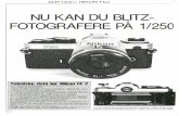 og smalfilm/1983/nikon fe2 test... · Den nye Nikon FE 2 er i det ydre et yderst traditionelt kamera at se på. Alt beerer præg af »snusfornuft« - in- tet er forandret for forandringens