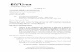 VIA EMAIL - SUBMITTAL VIA FORM 2A · VIA EMAIL - SUBMITTAL VIA FORM 2A ... Variance – BMC A Pad Section 13 of Township 7 South, ... Please accept this letter as Ursa Operating Company