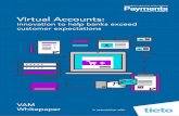 Virtual Accounts: innovation to help banks exceed .Virtual Accounts: innovation to help banks exceed