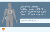 Systemic Lupus 1 Erythematosus (SLE) in Depth: From ... · Erythematosus (SLE) in Depth: From Practical to Clinical Considerations Learning Modules 1-2. R R 22 Module 1 Understanding