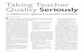 Taking Teacher Quality Seriouslymceanea.org/wp-content/uploads/sites/12/2014/02/Rethinking-School... · Rethinking Schools editor. A footnoted version of this article appears in the