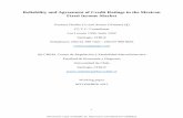 Reliability and Agreement of Credit Ratings in the … · as macroeconomic drivers and corporate governance elements. The relationship between certain metrics (long-term debt, interest