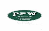 Policy & Procedures - Poway Pop Warner Football & …ppwfootball.org/wp-content/uploads/2012/03/PPWPP2013.pdf · Poway Pop Warner (PPW) is committed to provide each participant, both