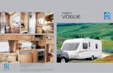 Vogue 470 ABBEY VOGUE - Swift Group · With fresh styling, high equipment level, affordable pricing and a good choice of layouts the fashionable Abbey Vogue has it all. This stylish