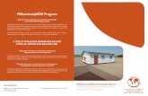 Millennium@EDU Program · The Millennium@EDU Sustainable School is a fully integrated solution with a simple and fast implementation process, ... school furniture and pedagogic material.