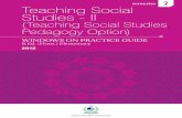 (Teaching Social Studies Pedagogy Option)hec.gov.pk/english/services/universities/RevisedCurricula/... ·