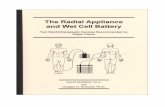 The Radial Appliance - McMillin Radial Appliance and Wet Cell... · The Radial Appliance and Wet Cell