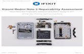 Xiaomi Redmi Note 3 Repairability Assessment .Step 1 — Xiaomi Redmi Note 3 Repairability Assessment