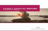 FY2017 ANNUAL REPORT - eservglobal.com · Zain Group and Ooredoo Group. We have had on-going relationships with many of our customers for over a decade and this supports our commitment