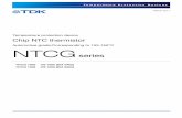 Automotive grade:Corresponding to 125,150°C NTCG … · NTCG 1608 JIS 1608 [EIA 0603] Chip NTC thermistor Temperature protection device NTCG series ... 2E 2201 to 2250 3E 3201 to