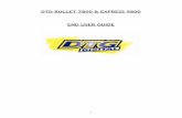 Bullet Xpress User Guide ver2b - Garment Printer Ink · The Default Epson printer settings have been modified for the DTG Bullet / Xpress. There ... bed printer, this operation should