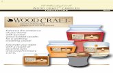 WOOD CRAFT CANDLES - Old Williamsburgholdwilliamsburgh.com/v/vspfiles/files/pdf/Wood Craft.pdf · COLLECTION WOOD CRAFT™ CANDLES 2015 1407-02 A W OOD C RAFT TM les while burning