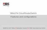 MikroTik CloudRouterSwitch Features and configurations · Hardware STP Changelog: What's new in 6.38 (2016-Dec-30 11:33): Important note!!! RouterOS v6.38 contains STP/RSTP changes