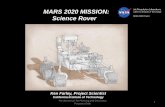 MARS 2020 MISSION: Jet Propulsion Laboratory …sites.nationalacademies.org/cs/groups/ssbsite/documents/webpage/... · Jet Propulsion Laboratory California Institute of Technology