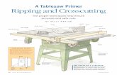 A Tablesaw Primer: Ripping and Crosscutting - …ebenisteriepatton.50megs.com/Techniques/Tech_securitaire_banc_de... · A Tablesaw Primer Ripping and Crosscutting The proper techniques