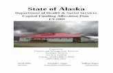 State of Alaskadhss.alaska.gov/fms/Documents/rptFY09FAP.pdf · State of Alaska Finance and Management Services Facilities Section (907) 465-3037 ... $504,382.61 FY09 Capital Funding
