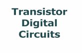 Transistor Digital Circuits - utcluj.ro · MOSFET DIGITAL CIRCUITS ... p and R Logic inverter. Critical analysis of the logic inverter With T n and R Disadvantage elimination: R as