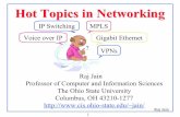 Hot Topics in Networking - Washington University in jain/tutorials/ftp/  · Hot Topics in Networking