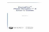 DynaPro® Plate Reader™ II User’s Guide · Chapter 1: Introduction DynaPro Plate Reader II User’s Guide (M3101 Rev C) 7 DynaPro Plate Reader II Operations Samples are pipetted