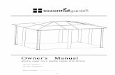 MISSION CREEK 10X12 HARDTOP GAZEBO WITH …download.sears.com/docs/spin_prod_944346012.pdf · Keep instructions and parts list for further use. Estimated Assembly Time: Approx. 5