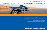 California Personal Automobile Policy - …gmacinsurance.com/forms_catalog/CAIN400_03012006_OTHER_CA_V2… · California Personal Automobile Policy We know how important it is for
