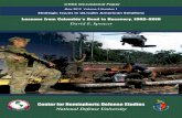 Lessons from Colombia’s Road to Recovery, …chds.dodlive.mil/files/2013/12/pub-OP-spencer.pdf · insightful, these factors are not intended to serve as a blueprint for countries