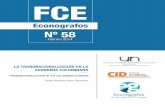 FCE - Inicio€¦ · Keywords: Transnationalization, Economic Opening, Global Economy, Foreign Direct Investment, Productive ... Econografos FCE puede ser consultada en el ...