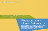 28 November 2017 Pests on the March · Pests on the March BUILDING ALLIANCES ... 1 On Tuesday, 28 November 2017, FAO held a Resource Partners ... AGENDA VENUE: …