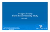 Arlington CountyArlington County Storm Sewer Capacity … · Arlington CountyArlington County Storm Sewer Capacity Study July 30, 2013 Department of Environmental Services, Office
