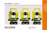 GeoMax Zipp02 - Tiger Supplies · GeoMax Zipp02 User Manual Version 1.1. Introduction Zipp02 | 2 Introduction Purchase Congratulations on the purchase of a Zipp02 instrument. This
