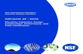NSF/ANSI 49 - 2009 - Normadoc · NSF/ANSI 49 – 2009 i NSF International Standard/ American National Standard for Biosafety Cabinetry – Biosafety Cabinetry: Design, Construction,