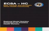 East, Central, and Southern Africa Health Communityecsahc.org/wp-content/uploads/2017/07/Regional-Model-Curriculum... · East, Central, and Southern Africa Health Community Regional