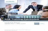 SCE Training Curriculum - Siemens · SCE Training Curriculum | PA Modul P03-03, Edition 09/2015 | Digital Factory, DF FA ... SCE Training Curriculum | PA Modul P03-03, Edition 09/2015