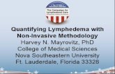 Quantifying Lymphedema with Noninvasive Methodologyclinsoft.org/drmayrovitz/PRESENTATIONS-ALL/QuantifyingLymphedema... · Quantifying Lymphedema with Noninvasive Methodology •Physical