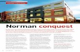 Norman conquest - AIRAH ay13/05-13... · 40 eC olibriu M • MAY 2013 COVER FEATURE Norman conquest As the first refurbished building to achieve 5 star certification under all three