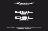DSL 15C & 15H handbook is4 (RR & NB EDIT) · Better still, when the world renowned magazine, Guitar Player, reviewed the DSL100 it printed “The Ultimate Marshall? ...