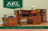 COLLECTION - All American Wholesalers · Shaker Furniture Shaker furniture is a distinctive style of furniture developed in the northeast United ... Their beliefs were reflected in