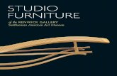 Studio Furniture p001-029 - Highland Woodworking · nineteenth-century American Shaker furniture is to be presented with an essay on the social and spiritual mores of those peoples.