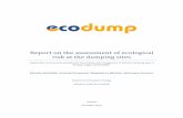 CP4 5 Assessment of ecological risks at the dumping …corpi.ku.lt/ecodump/uploads/files/CP4_5_Assessment of ecological... · Report on the assessment of ecological risk at the dumping