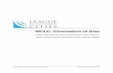 MCLE: Elimination of Bias - League of California Cities · MCLE: Elimination of Bias . Friday, September 23, 2011 General Session; 1:30 – 2:30 p.m. Ruthe Catolico Ashley, President/Founder,