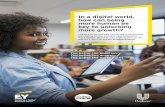 In a digital world, how can being more human be key …File/ey-hu… · 4 In a digital world, how can being more human be key to unlocking more growth? What is the risk if organizations