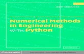 Numerical Methods in Engineering with Python - …index-of.co.uk/Tutorials/Numerical Methods in Engineering with... · Numerical Methods in Engineering with Python is a ... both hand