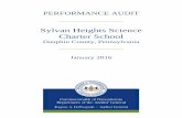 PERFORMANCE AUDIT Sylvan Heights Science Charter School · PERFORMANCE AUDIT _____ Sylvan Heights Science . Charter School . ... We conducted a performance audit of the Sylvan Heights